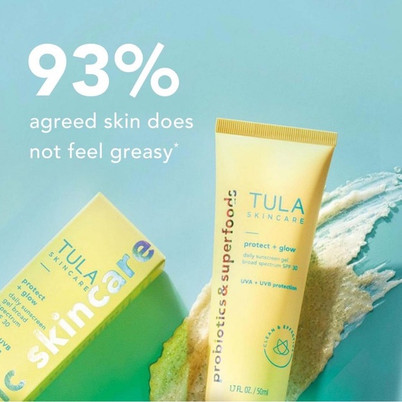 Tula Protect + Glow Daily Sunscreen Gel Broad Spectrum SPF 30 1.7 oz. Exp 3/2025 - Picture 4 of 12